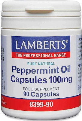 Lamberts Peppermint Oil 100mg 90 κάψουλες