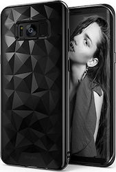 Forcell Plus Silicone Back Cover Black (Galaxy S8+)