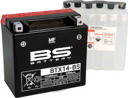 BS Μπαταρία Μοτοσυκλέτας Maintenance Free BTX14...