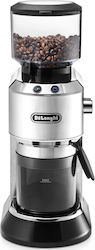 De'Longhi KG 520.M Electric Coffee Grinder 150W for 350gr Beans and 18 Grind Levels Silver