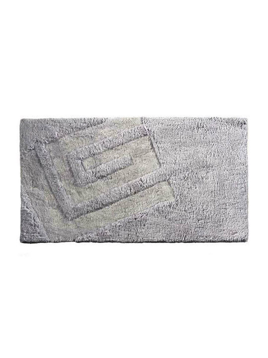 Guy Laroche Badematte Baumwolle Rechteckig Trivia 1127091115028 Silver 70x120cm