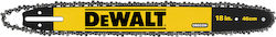 Dewalt DT20661 Chainsaw Blade Chainsaw Blade Set with Chain 46cm