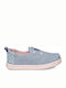 Παιδικές Εσπαντρίγιες Slip-On Γαλάζιες Tiny Slub Chambray