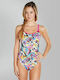 Speedo Athletic One-Piece Swimsuit with Open Back