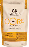 Wellness Core Grain Free Sterilised Ξηρά Τροφή για Ενήλικες Γάτες με Κοτόπουλο / Γαλοπούλα 0.3kg