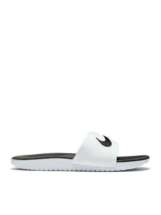 Nike Kinder Badeschlappen Weiß Kawa