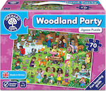 Kids Puzzle Woodland Party for 4++ Years 70pcs Orchard