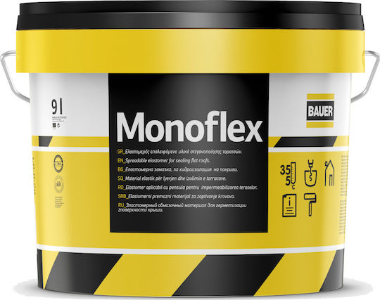 Bauer Monoflex Elastomer Acrilyc Insulating Sealing 1kg White