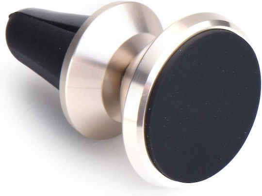 Βάση Κινητού Αυτοκινήτου Magnetic Air Vent Car Holder Gold με Μαγνήτη