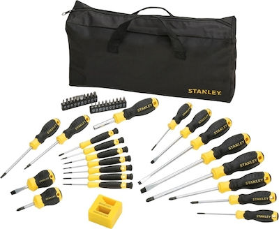 Stanley Set 22 Screwdrivers with 20 Interchangeable Tips