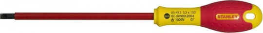 Stanley Fatmax Electrician VDE 1000V Dwarf Screwdriver Straight Size 2.5x50mm