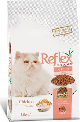 Reflex Kitten Trockenfutter für junge Katzen mit Huhn 15kg