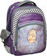 Forever Friends Rustic School Bag Backpack Elementary, Elementary in Purple color