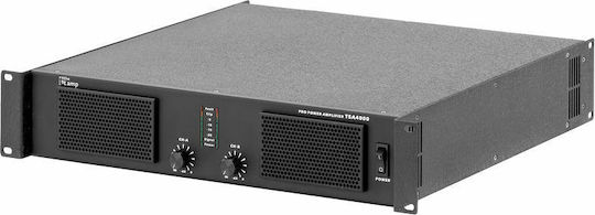 The T.Amp TSA 4-000 Τελικός Ενισχυτής PA 2 Καναλιών 1500W/4Ω 1000W/8Ω