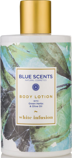 Blue Scents White Infusion Moisturizing Lotion Body for Dry & Sensitive Skin 250ml