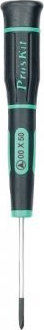 Proskit Electrician VDE 1000V Precision Dwarf Screwdriver Straight with Length 50mm