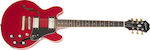 Epiphone ES-339 Pro Electric Guitar ES with HH Pickup Configuration Cherry