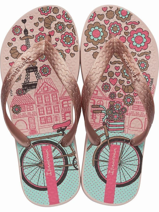 Kids' Flip Flops Gold