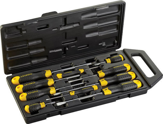 Stanley Set Electrician Screwdrivers with 10 Interchangeable Tips