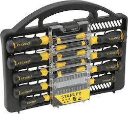 Stanley Set 14 Screwdrivers with 20 Interchangeable Tips