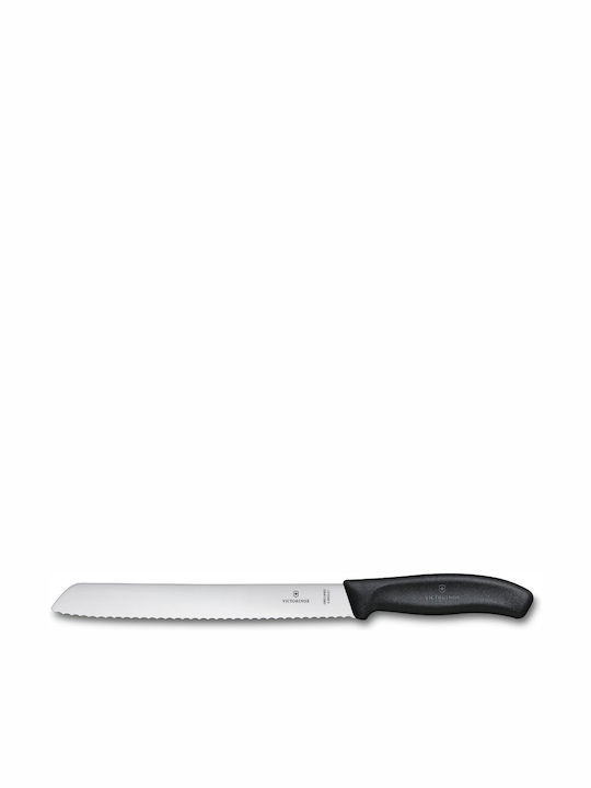 Victorinox Swiss Classic Cuțit Pâine din Oțel Inoxidabil 21cm 6.8633.21B 1buc