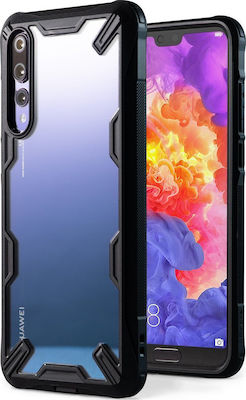 Ringke Fusion-X Umschlag Rückseite Silikon Schwarz (Huawei P20 Pro) RFSX-P20P-B