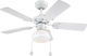 Westinghouse Princess Radiance II Ανεμιστήρας Οροφής 76cm με Φως Λευκός