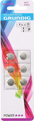 Grundig Power+++ Alkaline Watch Batteries LR44 1.55V 6pcs