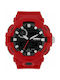 Umbro Watch Chronograph Battery with Red Rubber Strap UMB-069-3