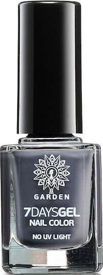 Garden 7 Days Gel Гланцов Дълготраен Лак За Нокти Сив 05 12ml