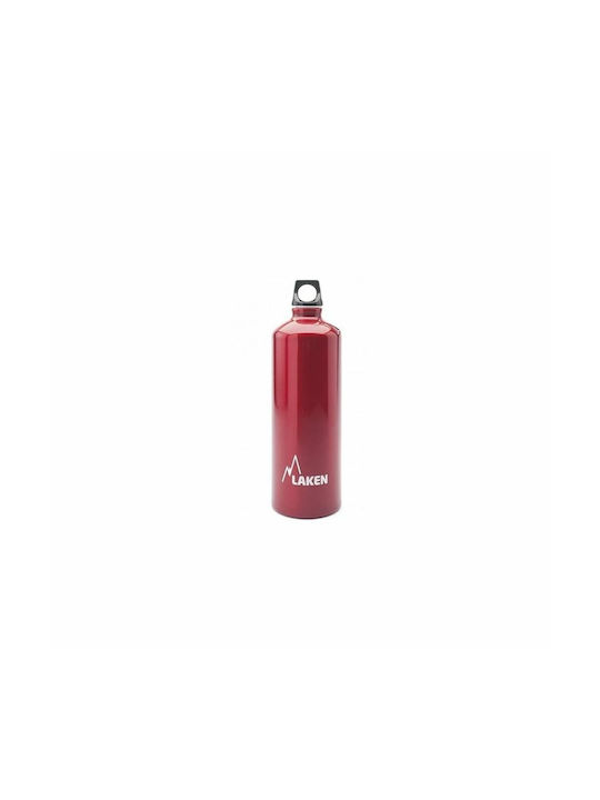 Laken Futura Aluminum Water Bottle 1000ml Red