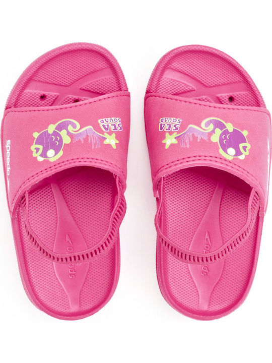 Speedo Kids' Slides Fuchsia Atami Seasquad