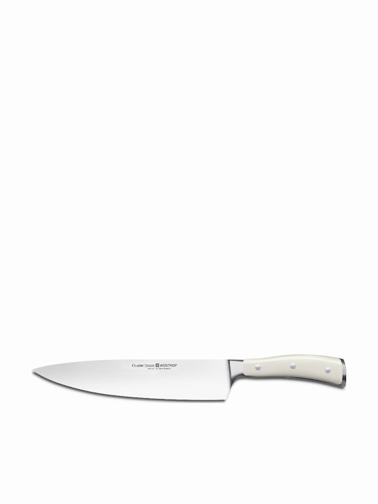 Wusthof Classic Ikon Chef Knife of Stainless Steel Creme 23cm 4596-0-23 1030430123