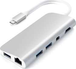 Satechi USB-C Docking Station με HDMI 4K PD Eth...