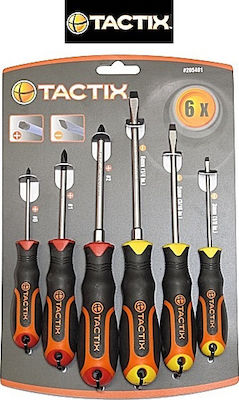 Tactix Set 6 Șurubelnițe