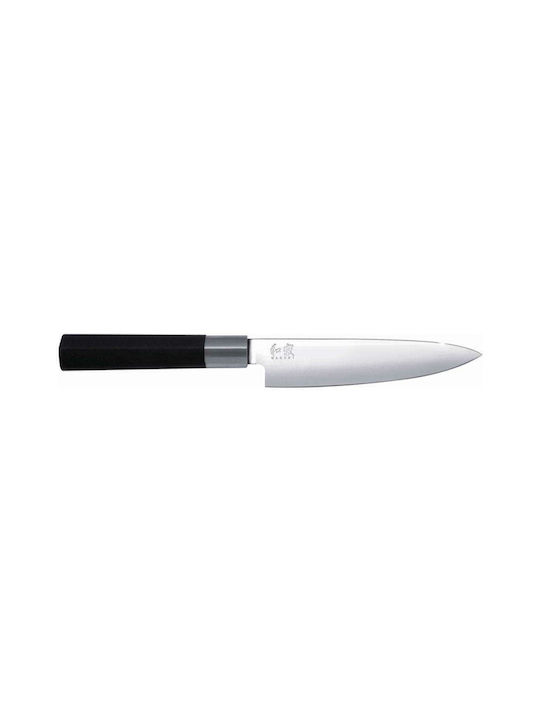 Kai Wasabi Black General Use Knife of Stainless Steel 15cm 6715U