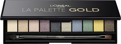 L'Oreal Paris La Palette Gold Eye Shadow Palette in Solid Form 7gr