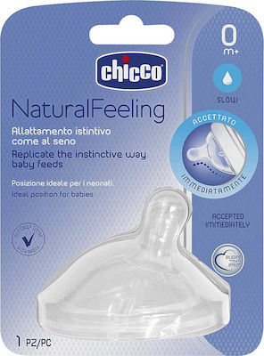 Chicco Natural Feeling Babyflaschensauger für 0+ Monate 1Stück