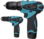 Swiss Kraft CB1280T Set Drill Driver & Screwdriver 18V with 2 2Ah Batteries