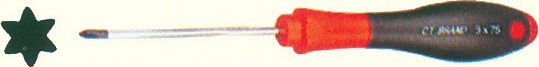 CT Brand Screwdriver Torx with Nib Size T8