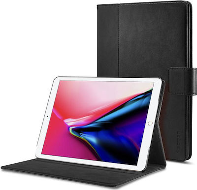 Spigen Stand Flip Cover Μαύρο (iPad 2017/2018 9.7")