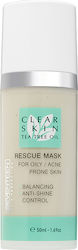 Seventeen Clear Skin Rescue Gesichtsmaske für das Gesicht für Reinigung 50ml