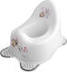 Lorelli Klassisches Töpfchen Anatomic Baby Potty Happy Melodies White mit Deckel Weiß