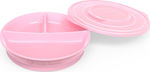 Twistshake Divided Plate Pastel Pink 6m+