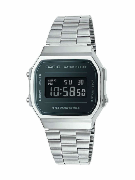 Casio Vintage Iconic Ρολόι Μπαταρίας με Μεταλλικό Μπρασελέ