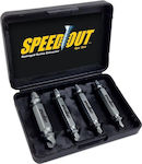 Speed Out Set Puller for Screws 4 pieces