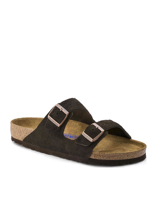 Birkenstock Arizona Soft Footbed Suede Leather ...
