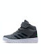 Altasport Mid EL Παιδικά Sneakers High με Σκρατς Grey Three / Grey Five / Shock Lime