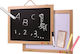 Eureka Magnetische Tafel / Schwarzes Brett Beidseitig 46x34cm