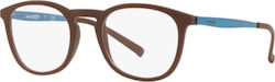 Arnette 7151 2539 Ramă Ochelari Acetat Maro AN7...